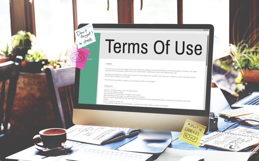 The Importance of a Terms of Use and Privacy Policy